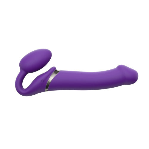 Strap-on-Me Vibrating Strap-On Large Purple