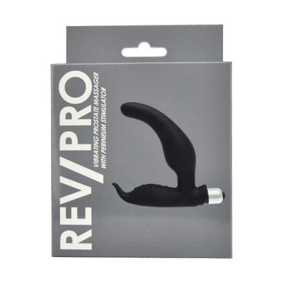 Rev-Pro Vibrating Prostate Massager with Perineum Stimulator