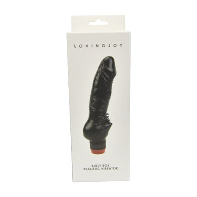 Loving Joy Bully Boy Realistic Vibrator Black