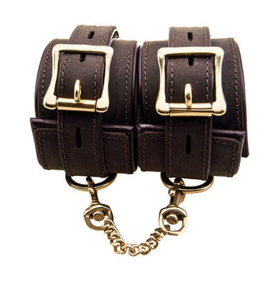 BOUND Nubuck Leather Ankle Restraints