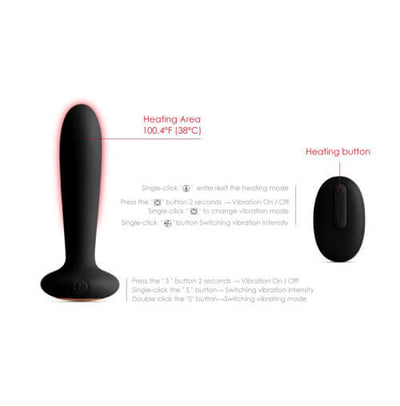 Svakom Primo Remote Control Warming Butt Plug