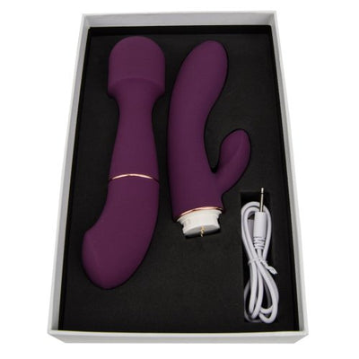 Loving Joy DUA Interchangeable Vibrator with 2 Attachments