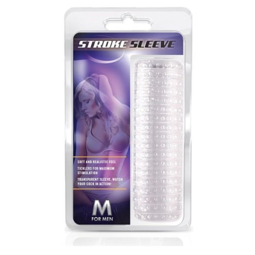 Textured Stroker Sleeve Clear