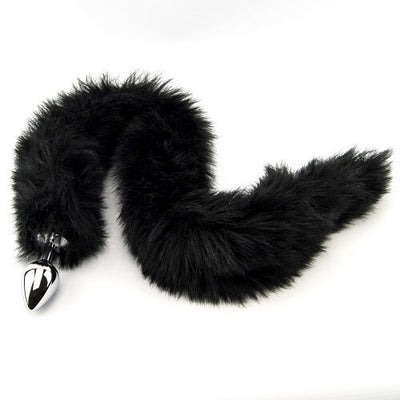 Furry Fantasy Black Panther Tail Butt Plug