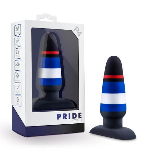 Avant Pride Power Play Silicone Butt Plug