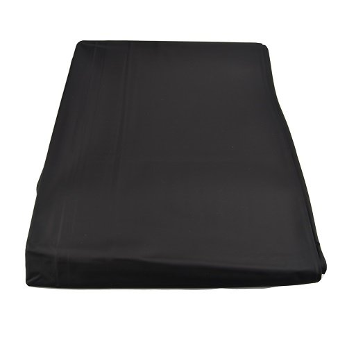 Bound to Please PVC Bed Sheet One Size Black