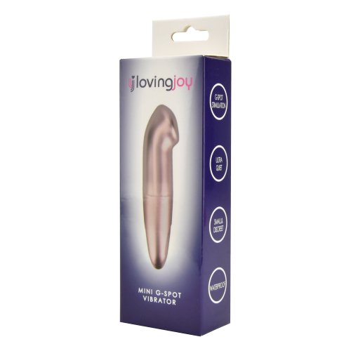 Loving Joy Mini G-Spot Vibrator Rose Gold