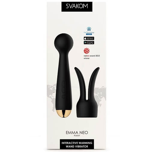 Svakom Emma Neo Interactive App Controlled Heating Magic Wand