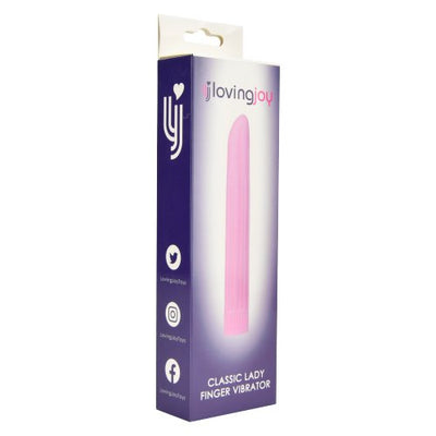 Loving Joy Classic Lady Finger Vibrator Pink