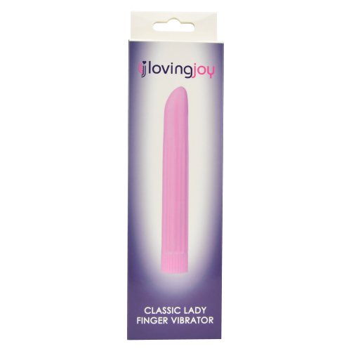 Loving Joy Classic Lady Finger Vibrator Pink