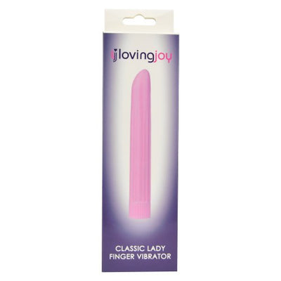 Loving Joy Classic Lady Finger Vibrator Pink