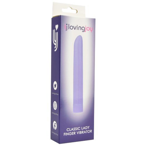 Loving Joy Classic Lady Finger Vibrator Purple