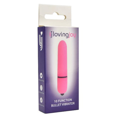 Loving Joy 10 Function Pink Bullet Vibrator