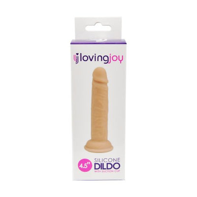 Loving Joy 4.5 Inch Silicone Dildo