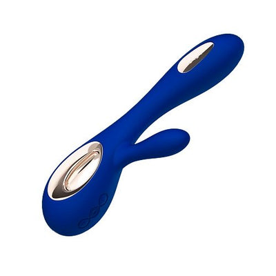 Lelo Soraya Wave Dual Action Vibrator Midnight Blue